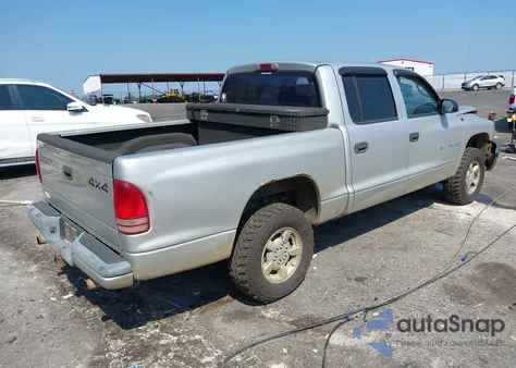 2002 Dodge Dakota Sport from USA, damaged, VIN 1B7HG38X82S604713
